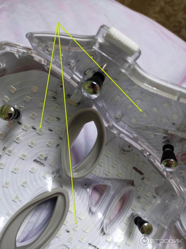 Косметическая процедура Светодиодная LED-маска для омоложения и миостимуляции кожи миостимуляции D'Evi Youth фото