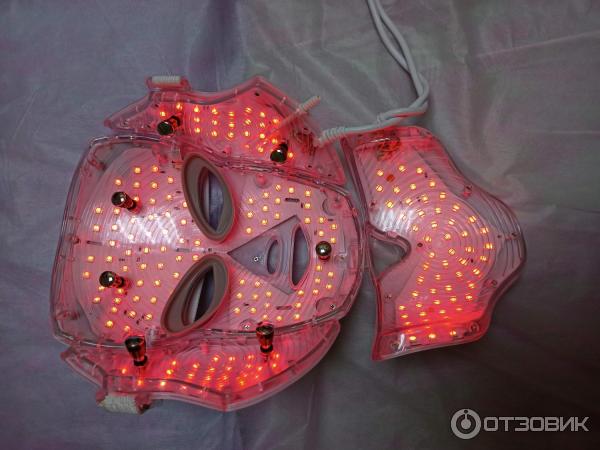 Косметическая процедура Светодиодная LED-маска D'Evi Youth для омоложения и миостимуляции кожи фото