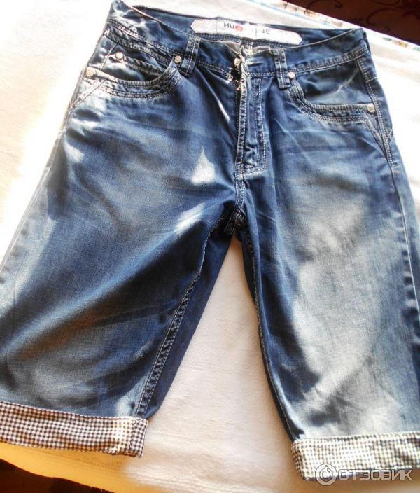 Отзыв о Мужские джинсовые шорты Hu Oline
