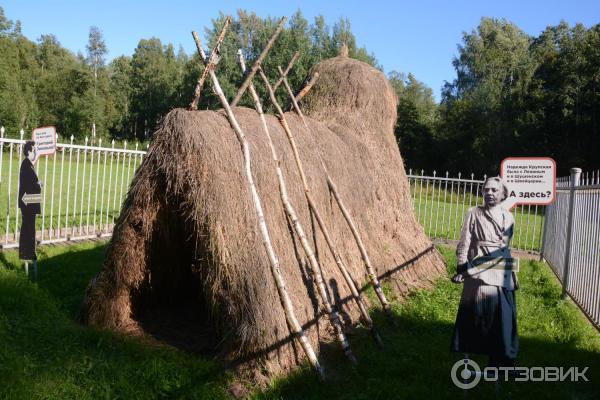 Шалаш ленина в разливе карта