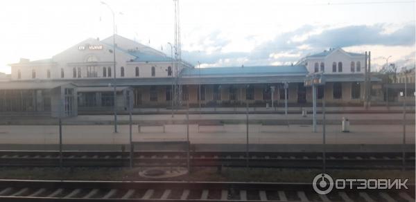 Прибытие поезда янтарь в калининград