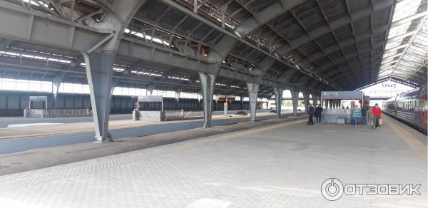 Прибытие поезда янтарь в калининград